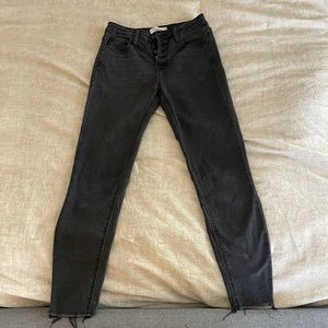 Carly Jean Los Angeles black high waist skinny size 1